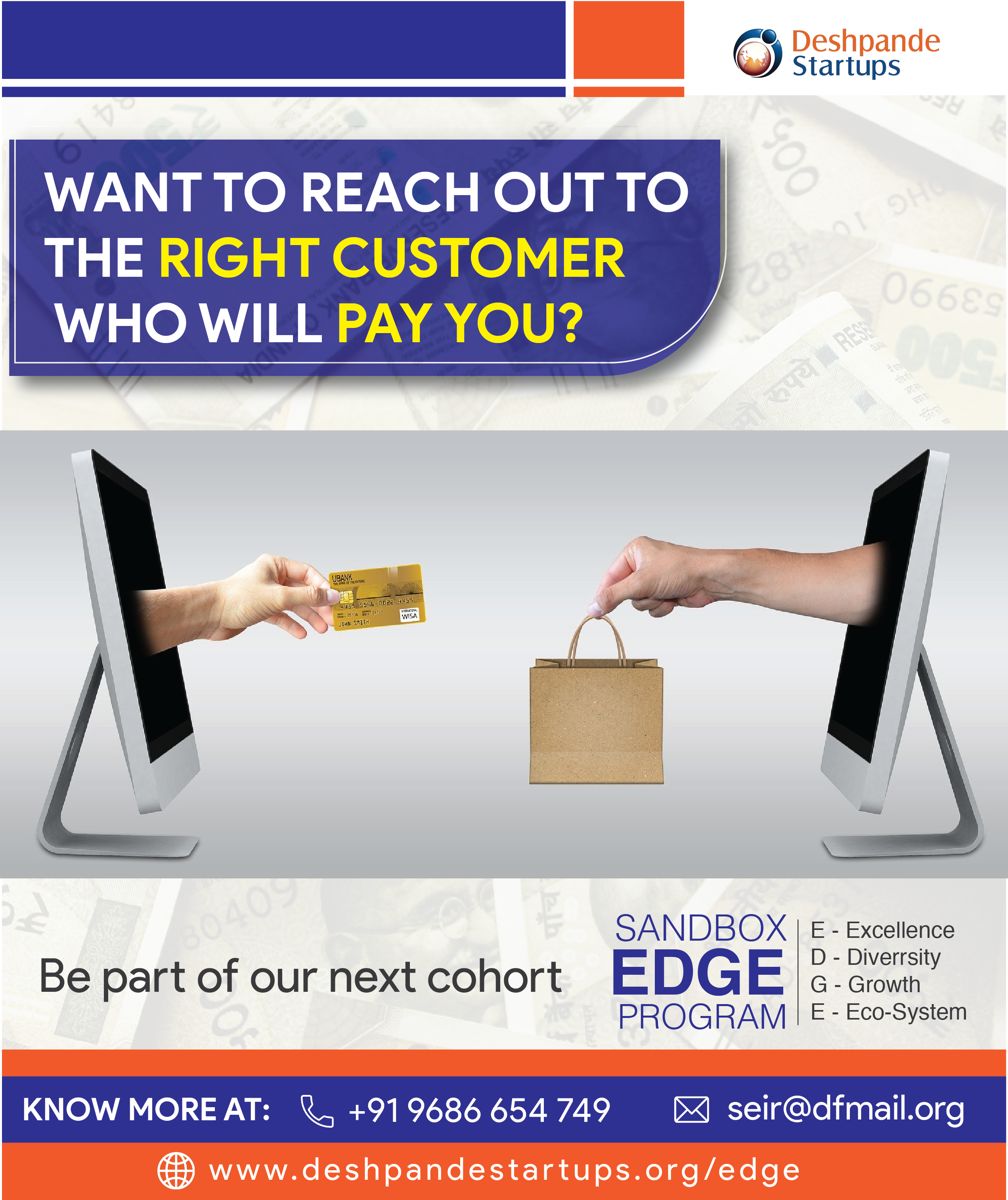EDGE flyer: Want to reach out to the right customer who will pay you?