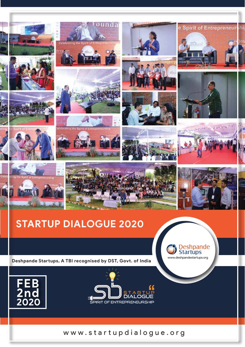 Cover of the Startup Dialogue booklet